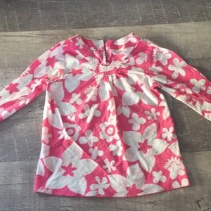 Mini Boden Pink Bathing Suit Coverup 2-3 Years